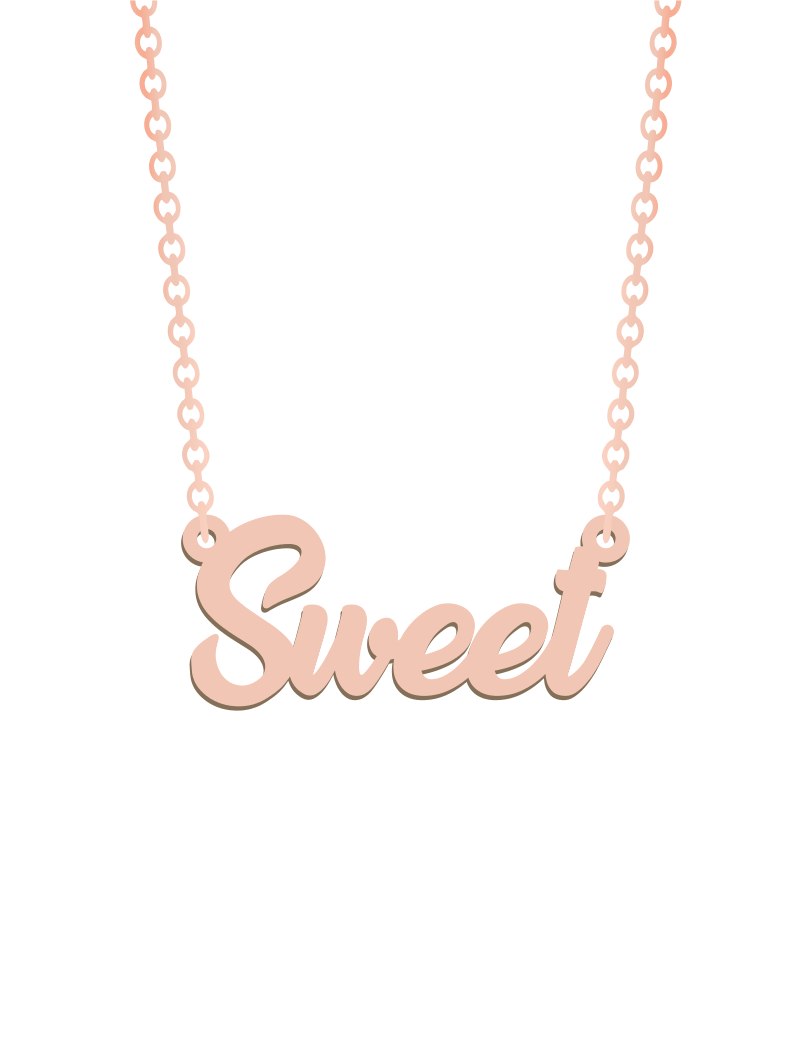 Sweet Name Necklace - Prime & Pure