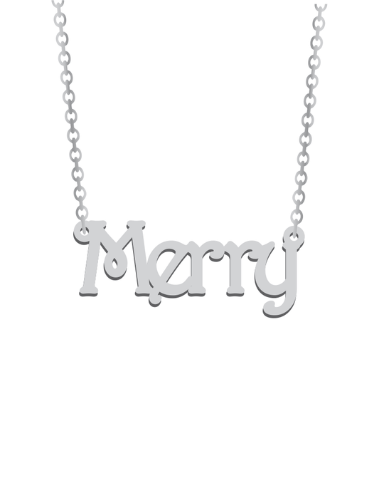 Harry Name Necklace - Prime & Pure