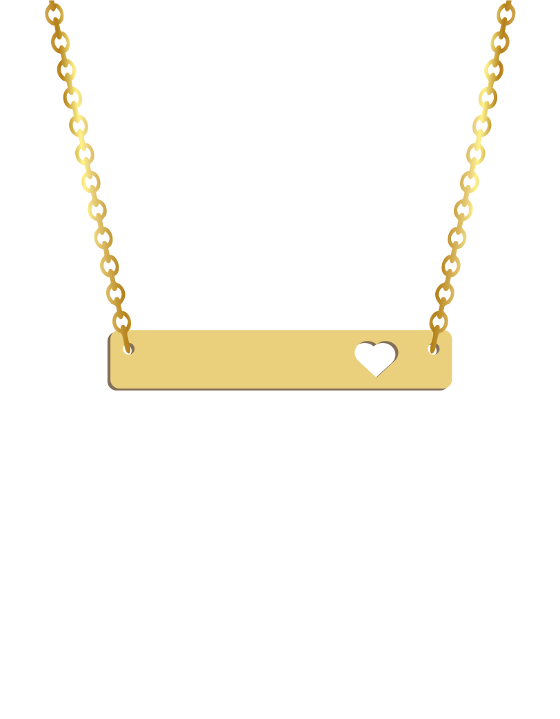 Engraved necklaces cheap deals