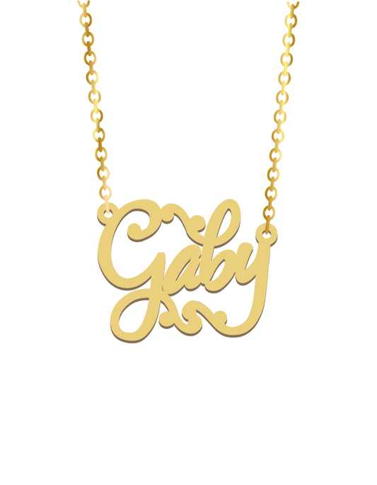 Gabe Name Necklace - Prime & Pure