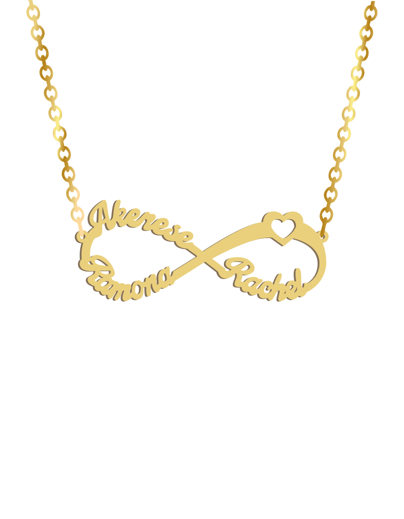 Infinity family necklace deals