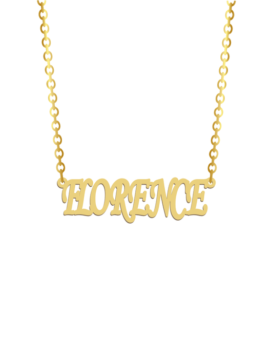 Mono Name Necklace - Prime & Pure