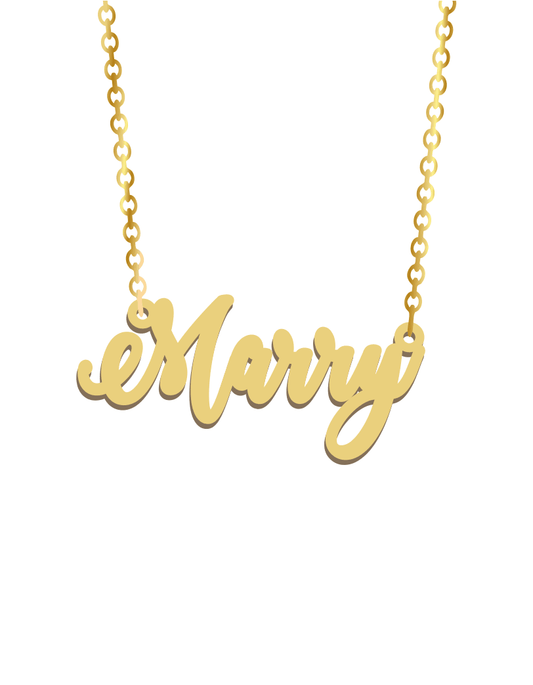 Stylish Name Necklace - Prime & Pure