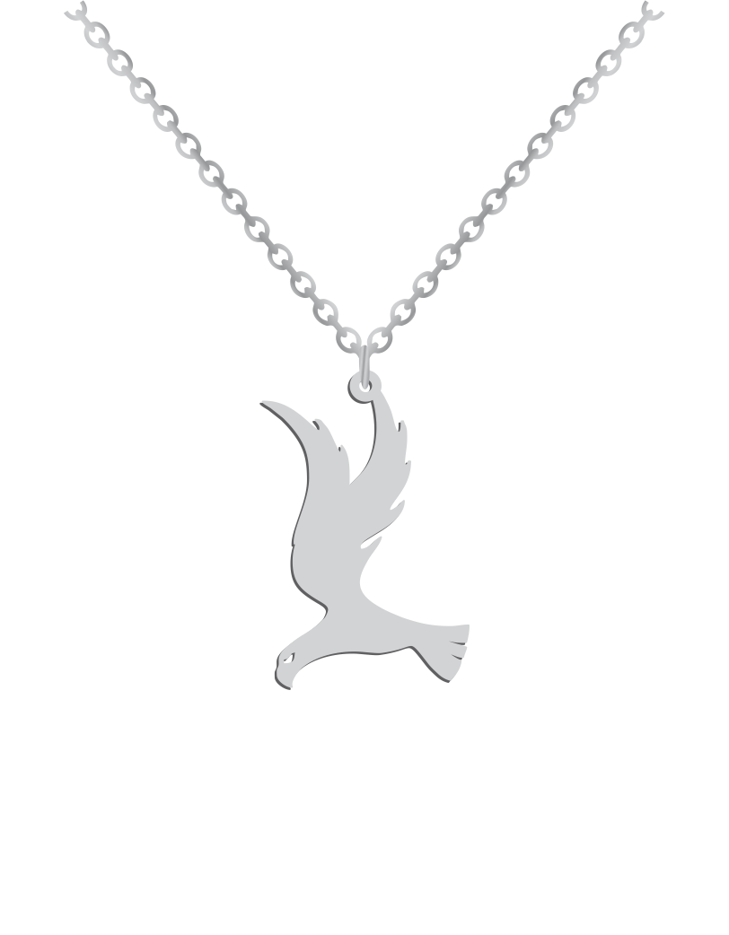 Hummingbird necklace white gold deals