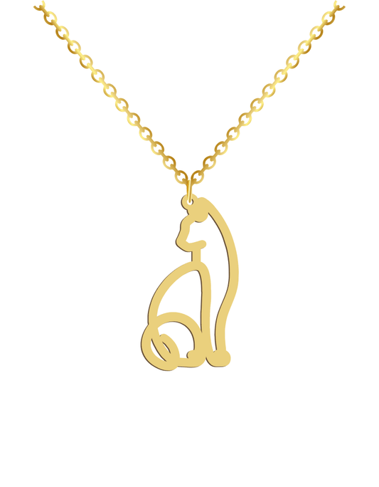 Cat Line Necklace - Prime & Pure